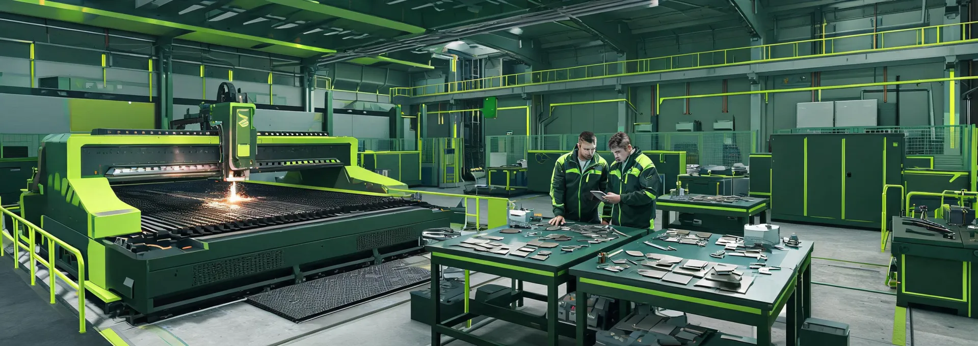 Hypertherm plasma process engineering and testing floor